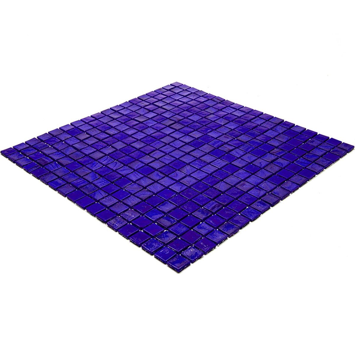 Apollo Tile Skosh Royal Blue 11-1/2-in x 11-1/2-in Glossy Glass Uniform Squares Floor and Wall Tile (18.69-sq. ft/ Carton)