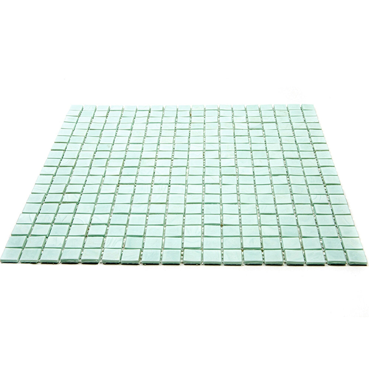 Apollo Tile Skosh Light Blue-green 11-1/2-in x 11-1/2-in Glossy Glass Uniform Squares Floor and Wall Tile (18.69-sq. ft/ Carton)