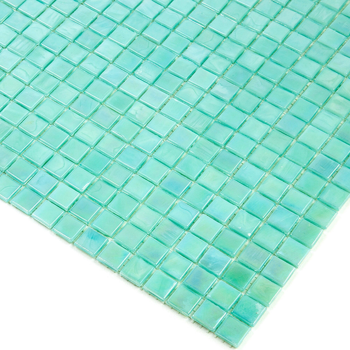 Apollo Tile Skosh Winter Green 11-1/2-in x 11-1/2-in Glossy Glass Uniform Squares Floor and Wall Tile (18.69-sq. ft/ Carton)