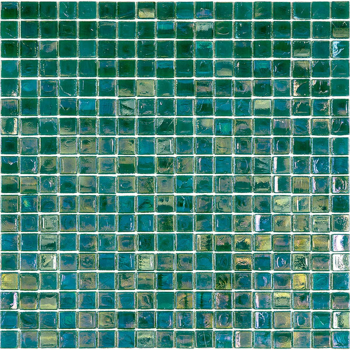 Apollo Tile Skosh Grenn-blue 11-1/2-in x 11-1/2-in Glossy Glass Uniform Squares Floor and Wall Tile (18.69-sq. ft/ Carton)