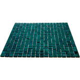 Apollo Tile Skosh Dark Green 11-1/2-in x 11-1/2-in Glossy Glass Uniform Squares Floor and Wall Tile (18.69-sq. ft/ Carton)