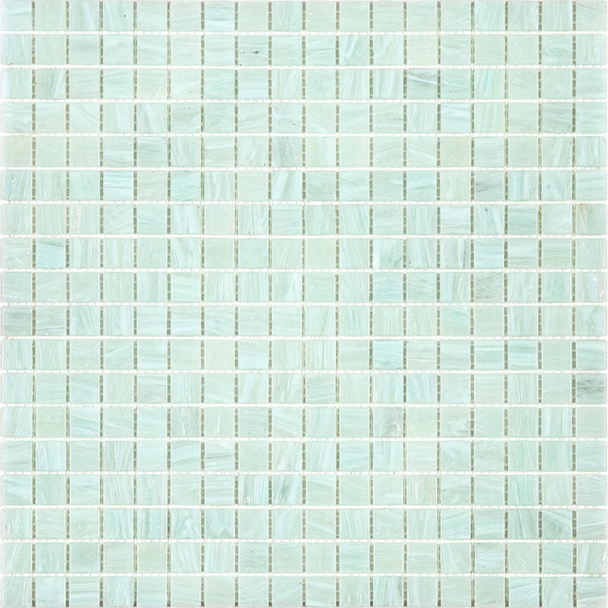 Apollo Tile Skosh Ice Green 11-1/2-in x 11-1/2-in Glossy Glass Uniform Squares Floor and Wall Tile (18.69-sq. ft/ Carton)