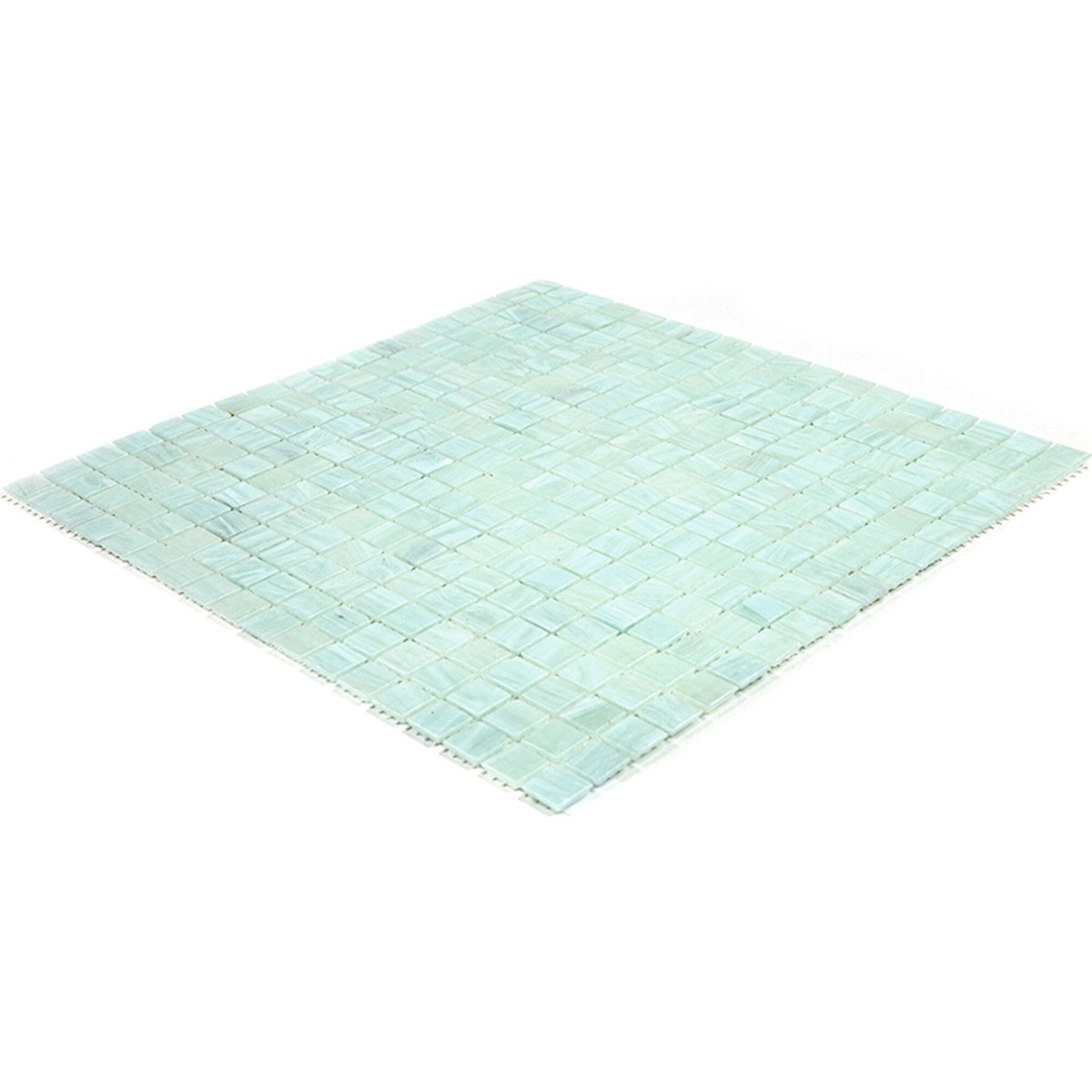 Apollo Tile Skosh Ice Green 11-1/2-in x 11-1/2-in Glossy Glass Uniform Squares Floor and Wall Tile (18.69-sq. ft/ Carton)