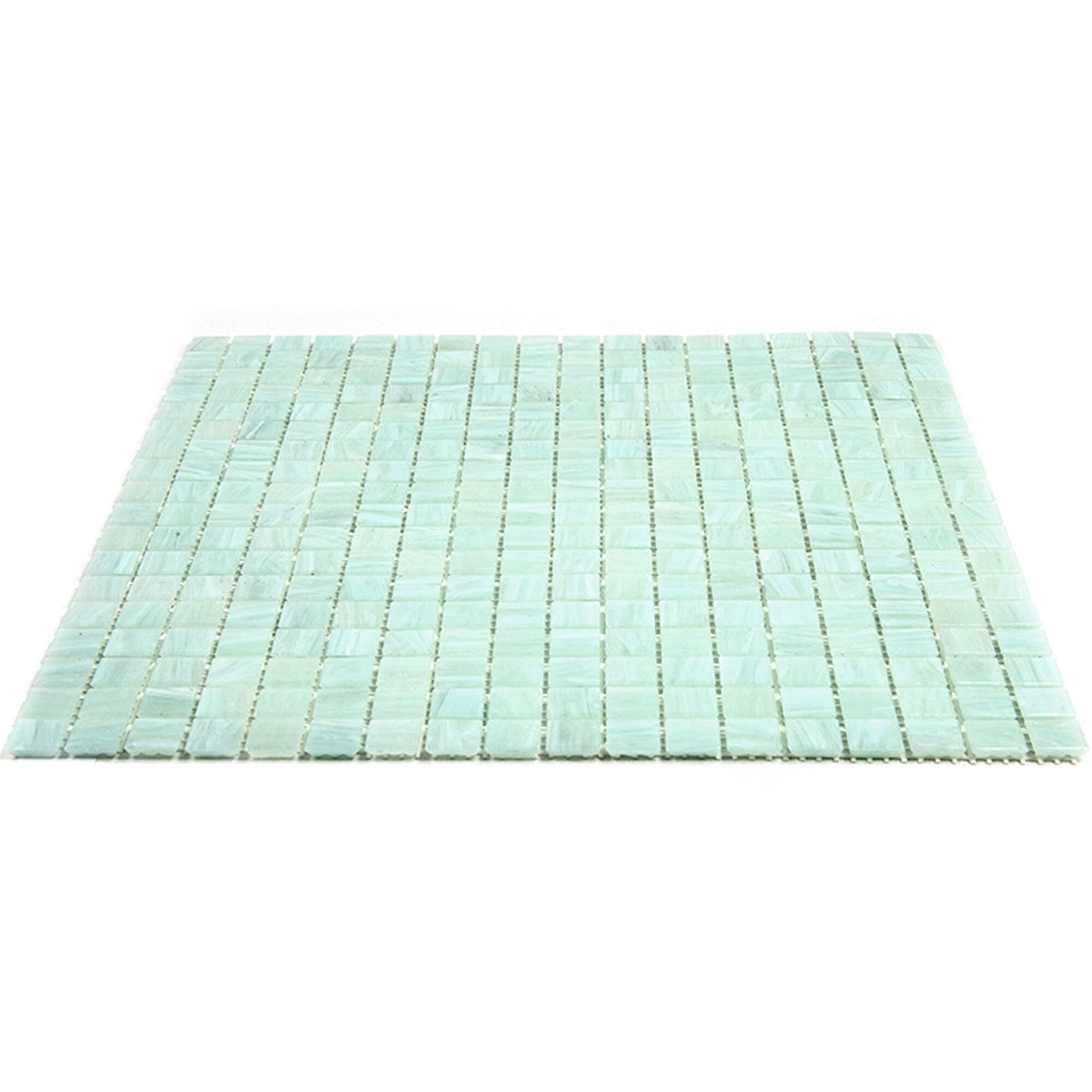 Apollo Tile Skosh Ice Green 11-1/2-in x 11-1/2-in Glossy Glass Uniform Squares Floor and Wall Tile (18.69-sq. ft/ Carton)