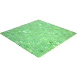 Apollo Tile Skosh British Racing Green 11-1/2-in x 11-1/2-in Glossy Glass Uniform Squares Floor and Wall Tile (18.69-sq. ft/ Carton)