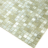 Apollo Tile Skosh Stone Gray 11-1/2-in x 11-1/2-in Glossy Glass Uniform Squares Floor and Wall Tile (18.69-sq. ft/ Carton)