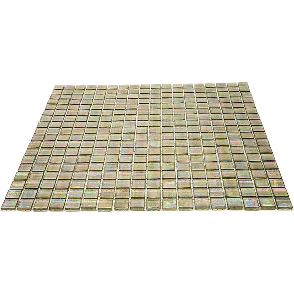 Apollo Tile Skosh Yellowish Gray 11-1/2-in x 11-1/2-in Glossy Glass Uniform Squares Floor and Wall Tile (18.69-sq. ft/ Carton)