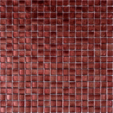 Apollo Tile Skosh Rouge Pink 11-1/2-in x 11-1/2-in Glossy Glass Uniform Squares Floor and Wall Tile (18.69-sq. ft/ Carton)