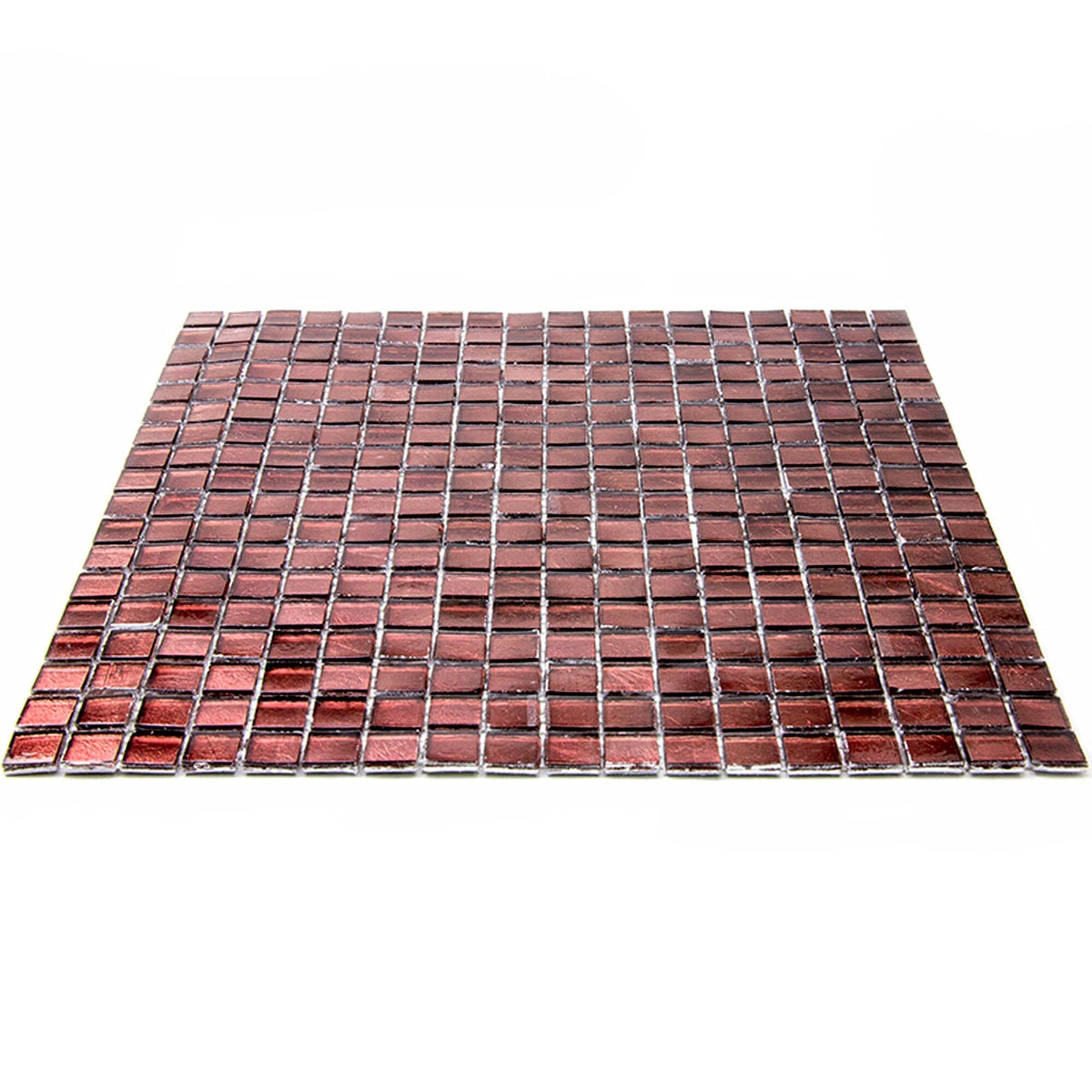 Apollo Tile Skosh Rouge Pink 11-1/2-in x 11-1/2-in Glossy Glass Uniform Squares Floor and Wall Tile (18.69-sq. ft/ Carton)