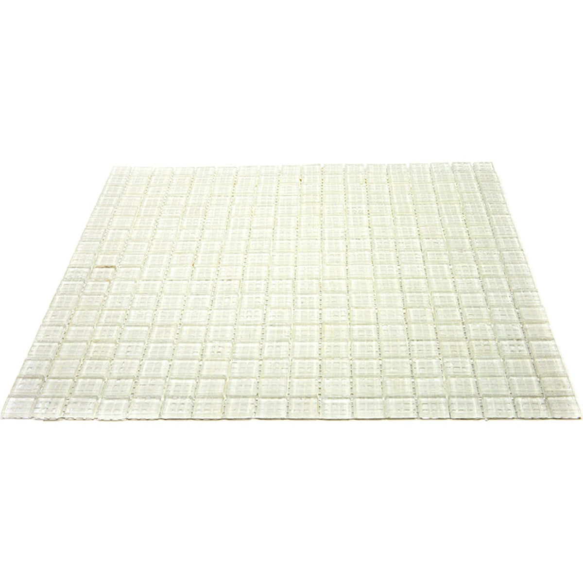 Apollo Tile Skosh Cotton White 11-1/2-in x 11-1/2-in Glossy Glass Uniform Squares Floor and Wall Tile (18.69-sq. ft/ Carton)