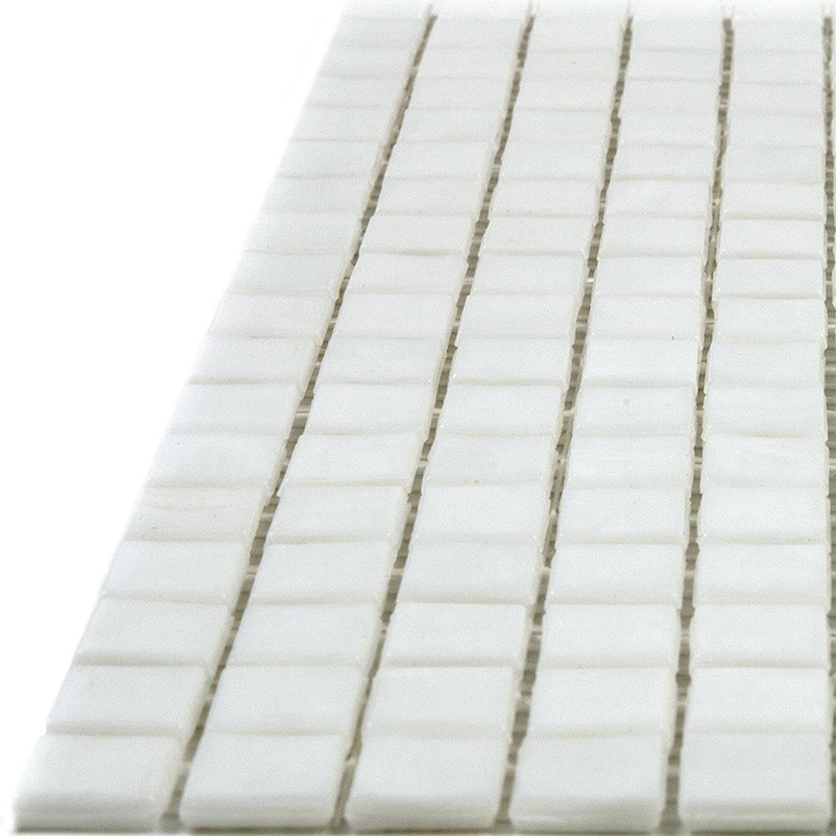 Apollo Tile Skosh Pearl White 11-1/2-in x 11-1/2-in Glossy Glass Uniform Squares Floor and Wall Tile (18.69-sq. ft/ Carton)