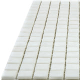 Apollo Tile Skosh Pearl White 11-1/2-in x 11-1/2-in Glossy Glass Uniform Squares Floor and Wall Tile (18.69-sq. ft/ Carton)