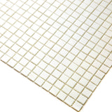 Apollo Tile Skosh Baby Powder White 11-1/2-in x 11-1/2-in Glossy Glass Uniform Squares Floor and Wall Tile (18.69-sq. ft/ Carton)