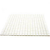 Apollo Tile Skosh Baby Powder White 11-1/2-in x 11-1/2-in Glossy Glass Uniform Squares Floor and Wall Tile (18.69-sq. ft/ Carton)