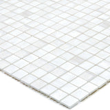 Apollo Tile Skosh White Dove 11-1/2-in x 11-1/2-in Glossy Glass Uniform Squares Floor and Wall Tile (18.69-sq. ft/ Carton)