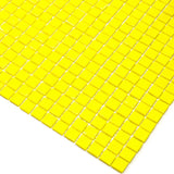 Apollo Tile Skosh Yellow 11-1/2-in x 11-1/2-in Glossy Glass Uniform Squares Floor and Wall Tile (18.69-sq. ft/ Carton)