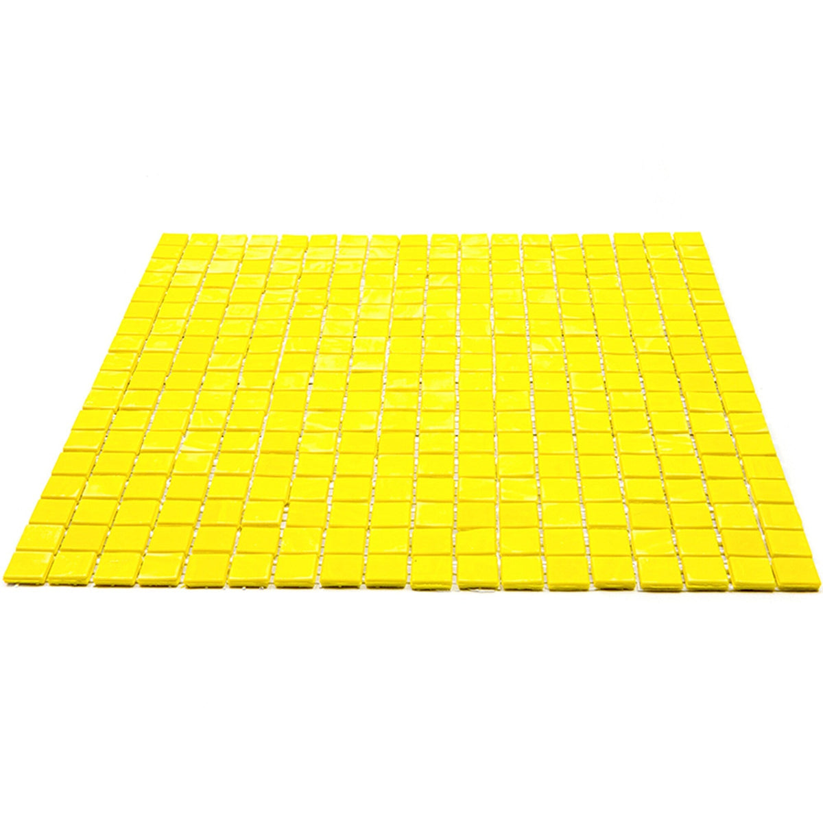 Apollo Tile Skosh Yellow 11-1/2-in x 11-1/2-in Glossy Glass Uniform Squares Floor and Wall Tile (18.69-sq. ft/ Carton)