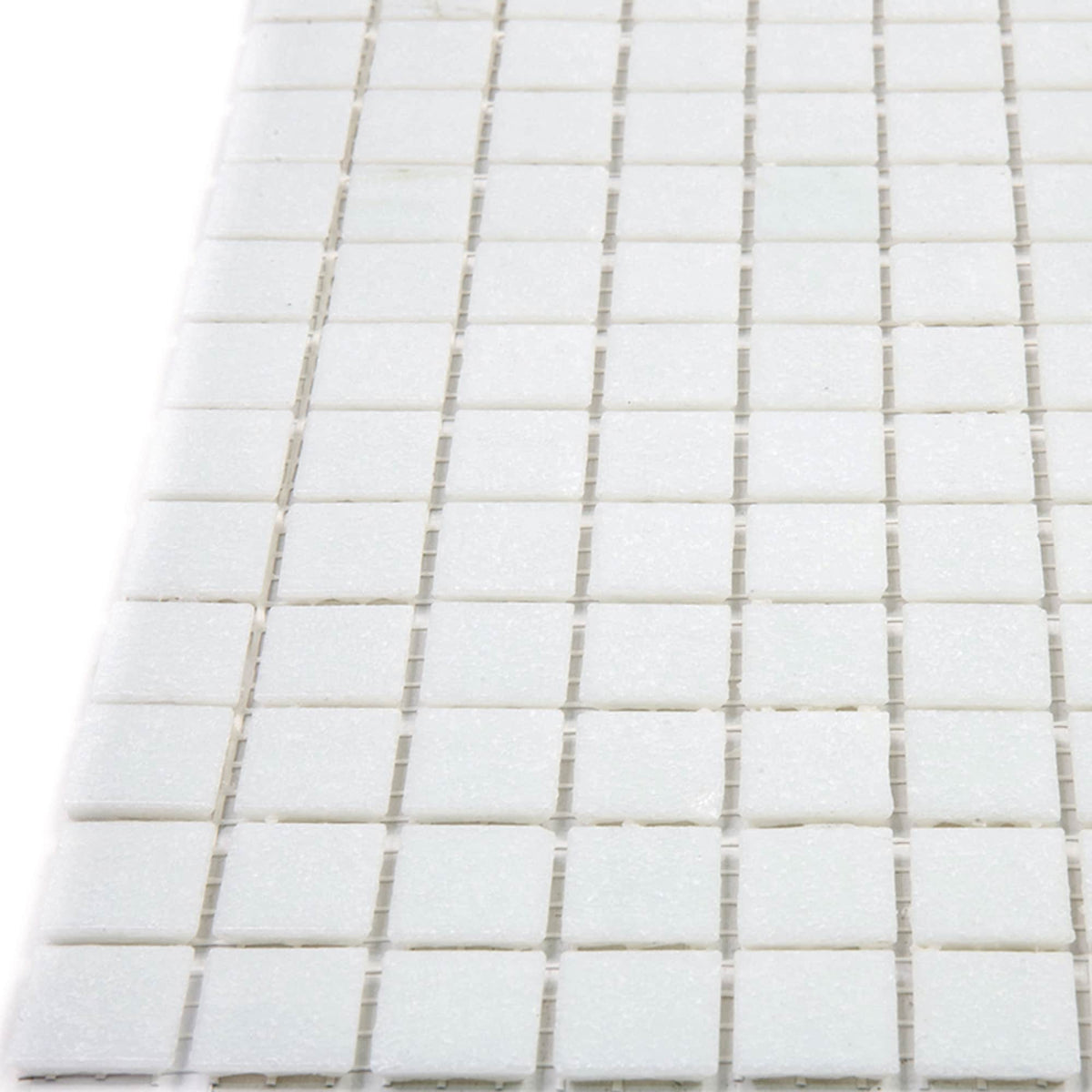 Apollo Tile Dune Cotton White 12-in x 12-in Glossy Glass Uniform Squares Floor and Wall Tile (20-sq. ft/ Carton)