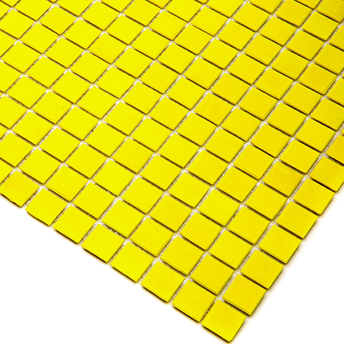 Apollo Tile Dune Yellow 12-in x 12-in Glossy Glass Uniform Squares Floor and Wall Tile (20-sq. ft/ Carton)