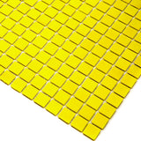 Apollo Tile Dune Yellow 12-in x 12-in Glossy Glass Uniform Squares Floor and Wall Tile (20-sq. ft/ Carton)