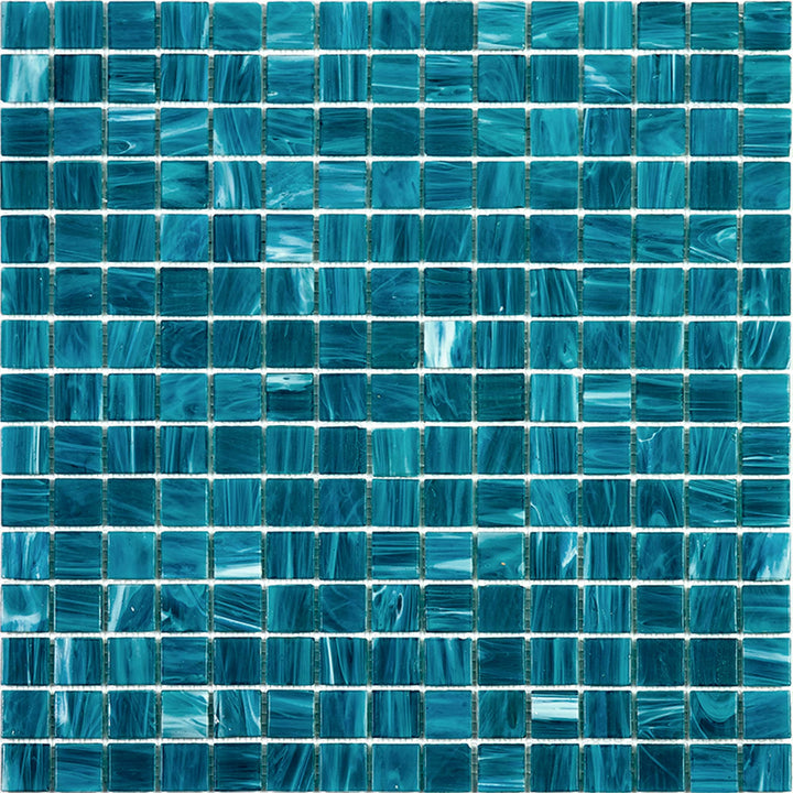 Apollo Tile Celestial Pacific Blue 12-in x 12-in Glossy Glass Uniform Squares Floor and Wall Tile (20-sq. ft/ Carton)