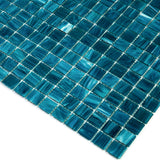 Apollo Tile Celestial Pacific Blue 12-in x 12-in Glossy Glass Uniform Squares Floor and Wall Tile (20-sq. ft/ Carton)