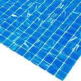 Apollo Tile Celestial Dodger Blue 12-in x 12-in Glossy Glass Uniform Squares Floor and Wall Tile (20-sq. ft/ Carton)