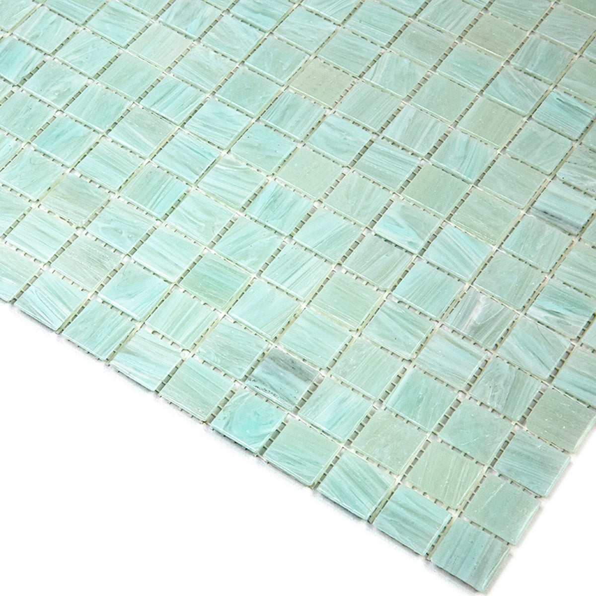 Apollo Tile Celestial Light Pistachio Green 12-in x 12-in Glossy Glass Uniform Squares Floor and Wall Tile (20-sq. ft/ Carton)