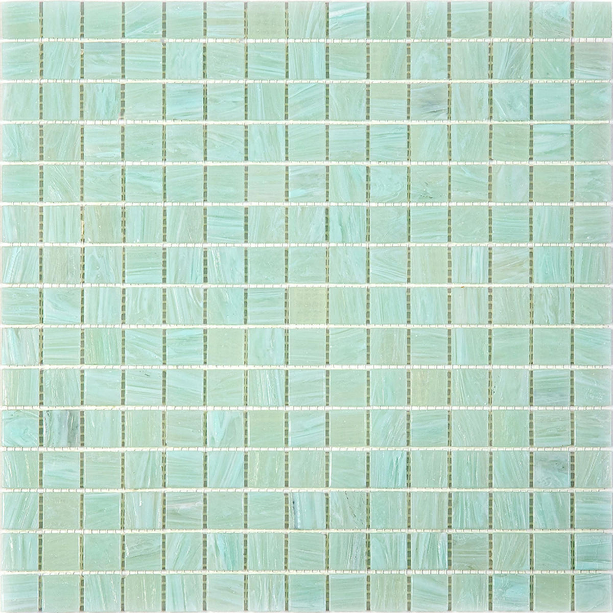 Apollo Tile Celestial Light Pistachio Green 12-in x 12-in Glossy Glass Uniform Squares Floor and Wall Tile (20-sq. ft/ Carton)