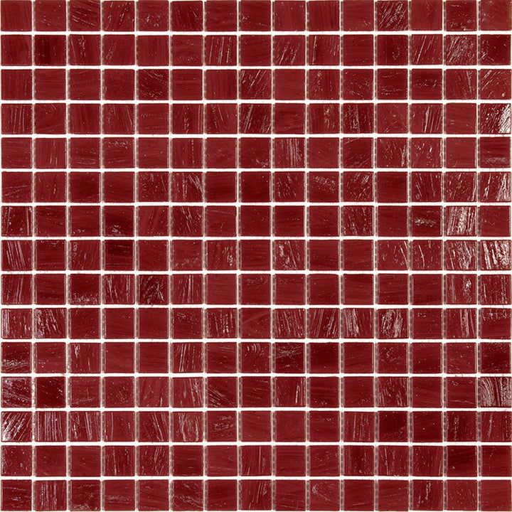 Apollo Tile Celestial Scarlet Red 12-in x 12-in Glossy Glass Uniform Squares Floor and Wall Tile (20-sq. ft/ Carton)