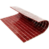 Apollo Tile Celestial Scarlet Red 12-in x 12-in Glossy Glass Uniform Squares Floor and Wall Tile (20-sq. ft/ Carton)