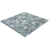 Apollo Tile Celestial Templeton Gray 12-in x 12-in Glossy Glass Uniform Squares Floor and Wall Tile (20-sq. ft/ Carton)