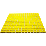 Apollo Tile Dune Yellow 12-in x 12-in Glossy Glass Uniform Squares Floor and Wall Tile (20-sq. ft/ Carton)