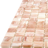 Apollo Tile Celestial Linen Beige 12-in x 12-in Glossy Glass Uniform Squares Floor and Wall Tile (20-sq. ft/ Carton)
