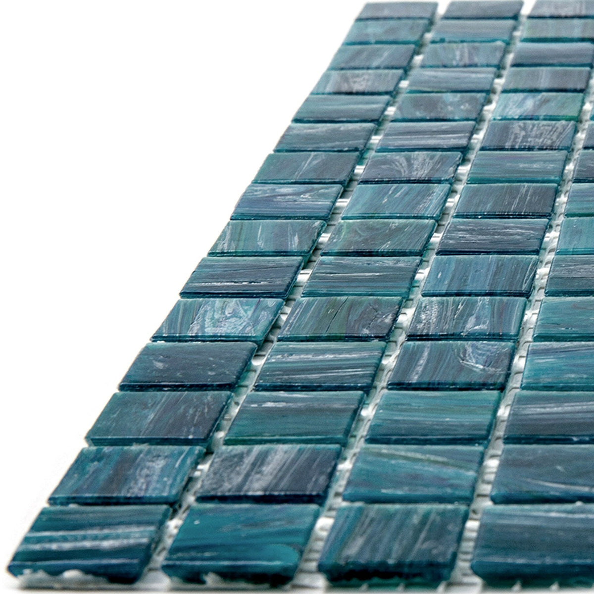 Apollo Tile Celestial Skobeloff Green 12-in x 12-in Glossy Glass Uniform Squares Floor and Wall Tile (20-sq. ft/ Carton)