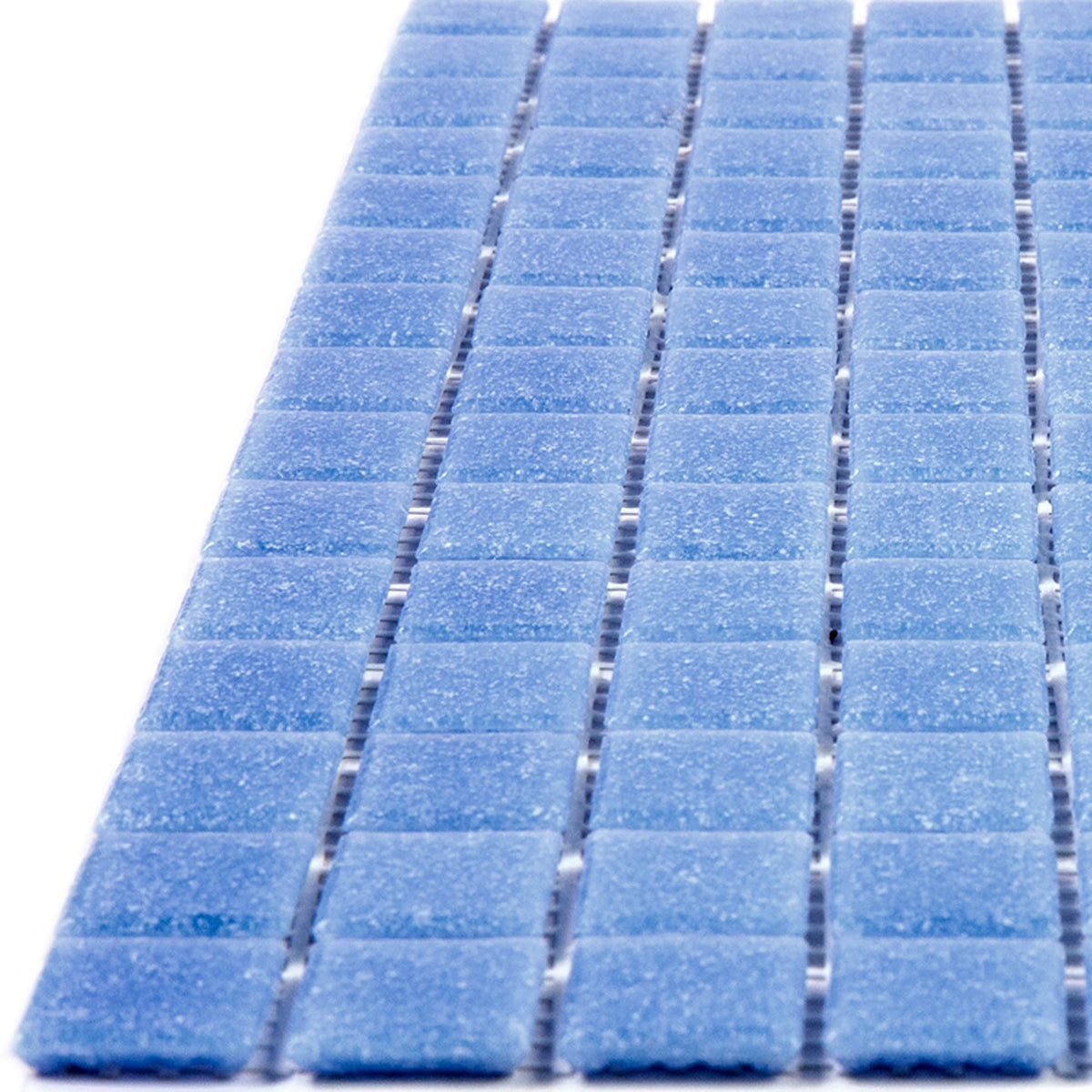 Apollo Tile Dune Maximum Blue 12-in x 12-in Glossy Glass Uniform Squares Floor and Wall Tile (20-sq. ft/ Carton)