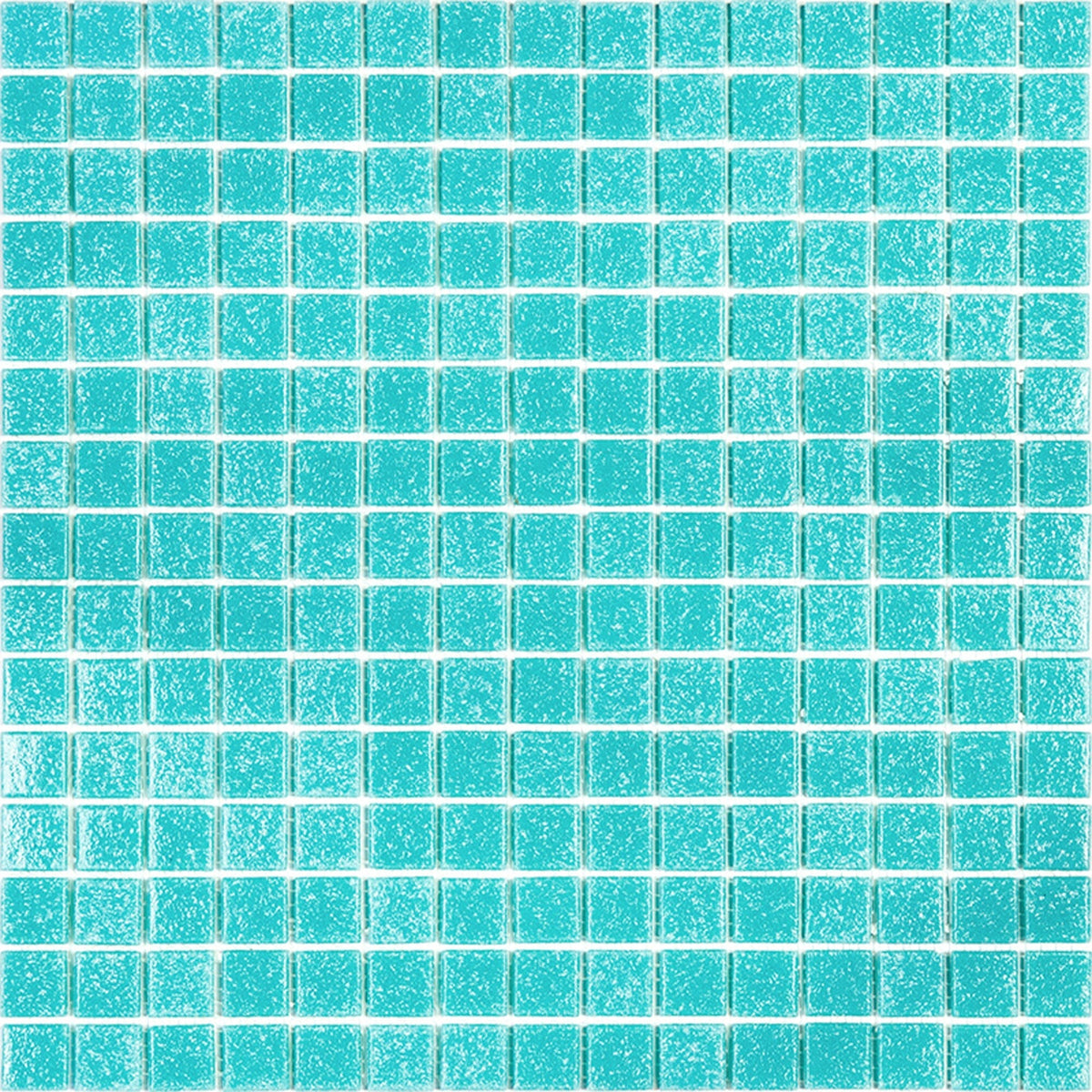 Apollo Tile Dune Neon Aqua Green 12-in x 12-in Glossy Glass Uniform Squares Floor and Wall Tile (20-sq. ft/ Carton)