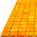 Apollo Tile Dune Honey Orange 12-in x 12-in Glossy Glass Uniform Squares Floor and Wall Tile (20-sq. ft/ Carton)