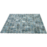 Apollo Tile Celestial Templeton Gray 12-in x 12-in Glossy Glass Uniform Squares Floor and Wall Tile (20-sq. ft/ Carton)
