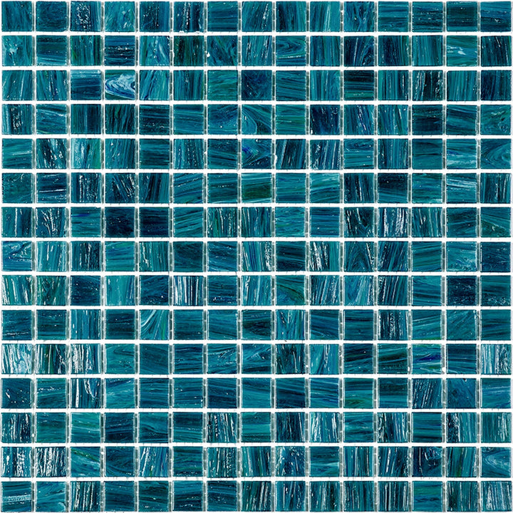 Apollo Tile Celestial Skobeloff Green 12-in x 12-in Glossy Glass Uniform Squares Floor and Wall Tile (20-sq. ft/ Carton)
