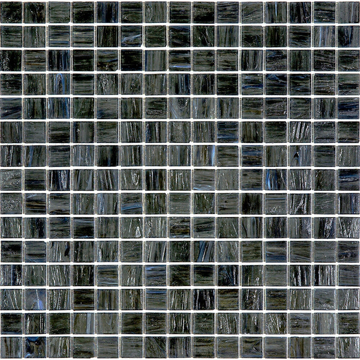 Apollo Tile Celestial Milestone Gray 12-in x 12-in Glossy Glass Uniform Squares Floor and Wall Tile (20-sq. ft/ Carton)