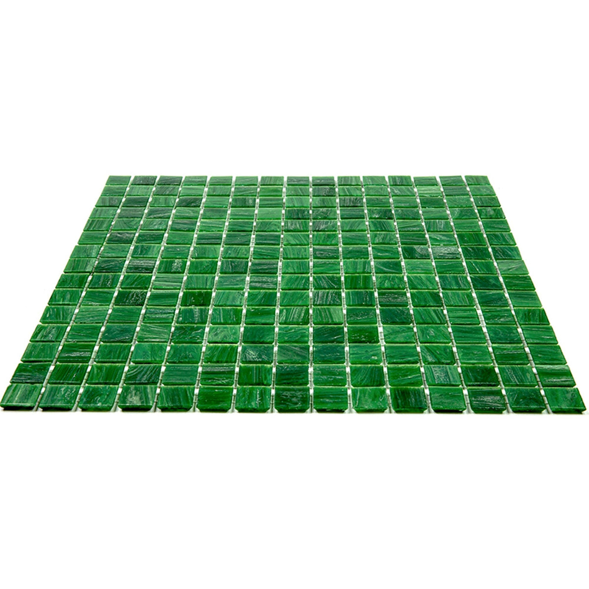Apollo Tile Celestial Kelly Green 12-in x 12-in Glossy Glass Uniform Squares Floor and Wall Tile (20-sq. ft/ Carton)