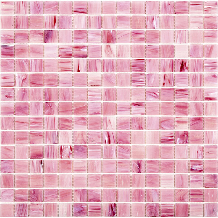 Apollo Tile Celestial Light Red 12-in x 12-in Glossy Glass Uniform Squares Floor and Wall Tile (20-sq. ft/ Carton)