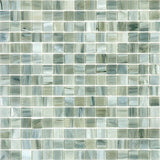 Apollo Tile Celestial Pearl Blue 12-in x 12-in Glossy Glass Uniform Squares Floor and Wall Tile (20-sq. ft/ Carton)