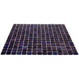 Apollo Tile Celestial Deep Indigo Blue 12-in x 12-in Glossy Glass Uniform Squares Floor and Wall Tile (20-sq. ft/ Carton)