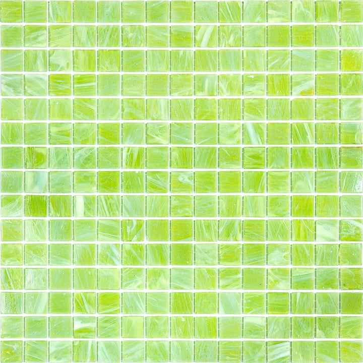 Apollo Tile Celestial Green Lizard 12-in x 12-in Glossy Glass Uniform Squares Floor and Wall Tile (20-sq. ft/ Carton)