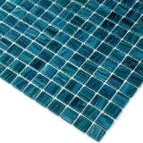 Apollo Tile Celestial Skobeloff Green 12-in x 12-in Glossy Glass Uniform Squares Floor and Wall Tile (20-sq. ft/ Carton)