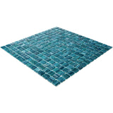 Apollo Tile Celestial Skobeloff Green 12-in x 12-in Glossy Glass Uniform Squares Floor and Wall Tile (20-sq. ft/ Carton)