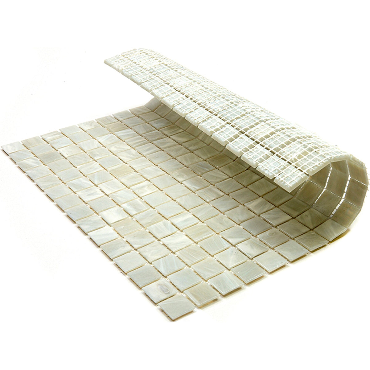 Apollo Tile Celestial Pastel Gray 12-in x 12-in Glossy Glass Uniform Squares Floor and Wall Tile (20-sq. ft/ Carton)