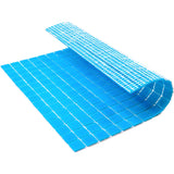 Apollo Tile Dune Pacific Blue 12-in x 12-in Glossy Glass Uniform Squares Floor and Wall Tile (20-sq. ft/ Carton)